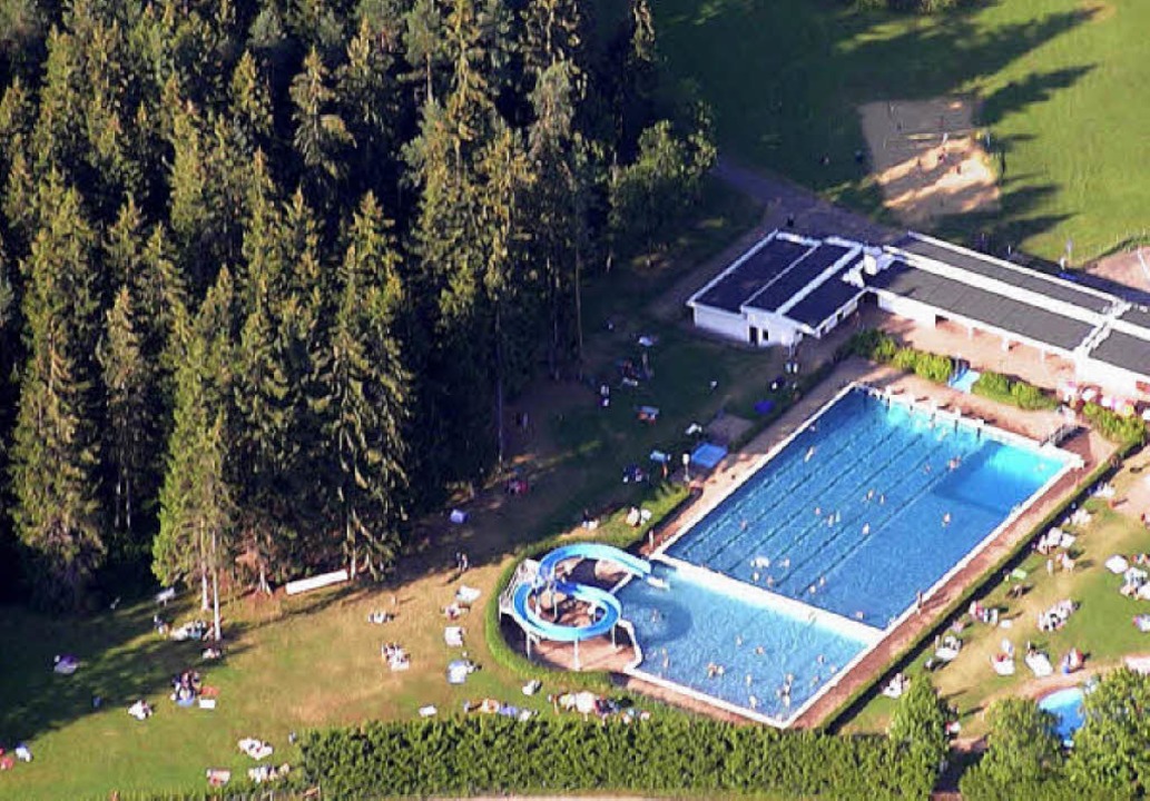 Löffinger Waldbad Vom Teich zur BadeIdylle Löffingen Badische Zeitung