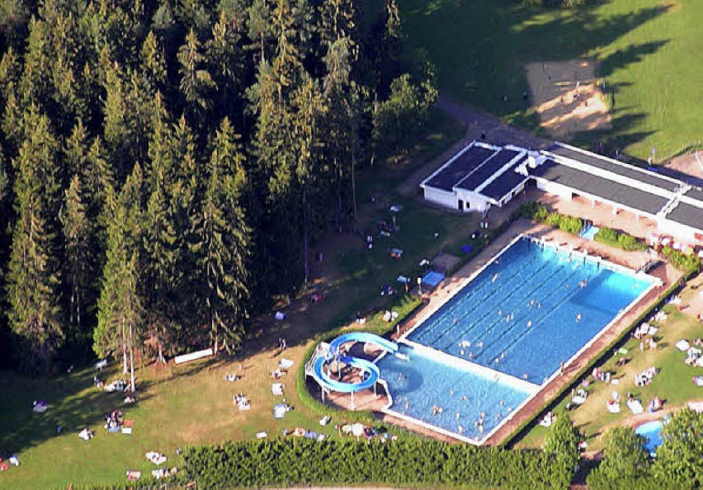 Löffinger Waldbad Vom Teich zur BadeIdylle Löffingen Badische Zeitung