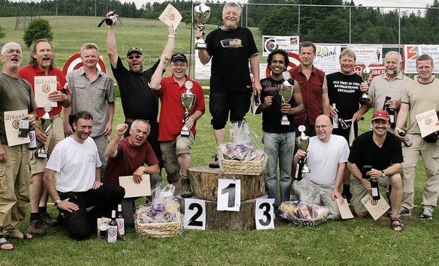 Insgesamt 29 Teilnehmer waren bei den ... Wochenende in Rippolingen am  Start.   | Foto: Susanne Kanele