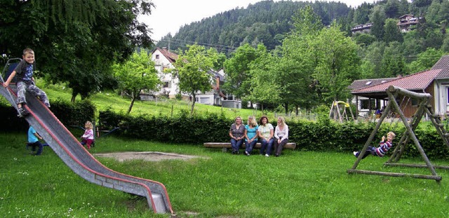 Auch der Spielplatz in Marzell soll  aufgewertet werden.   | Foto: KANMACHER
