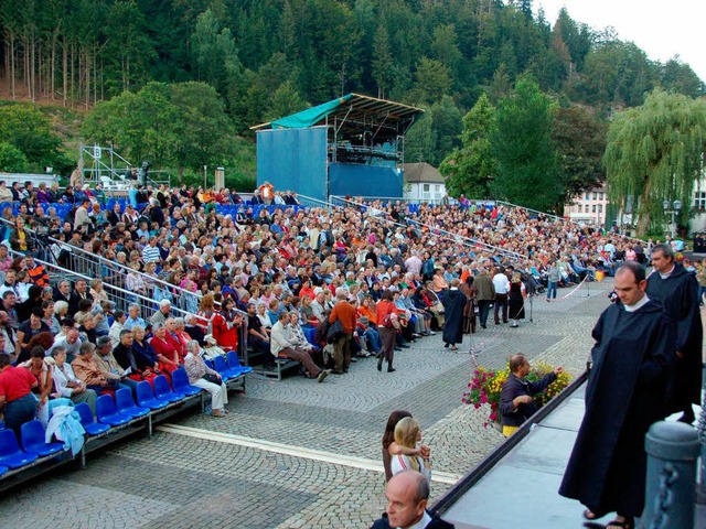 Die Domfestspiele des Jahres 2007,  fe...  2013 knnte es wieder Spiele geben.   | Foto: Horst A. Boess