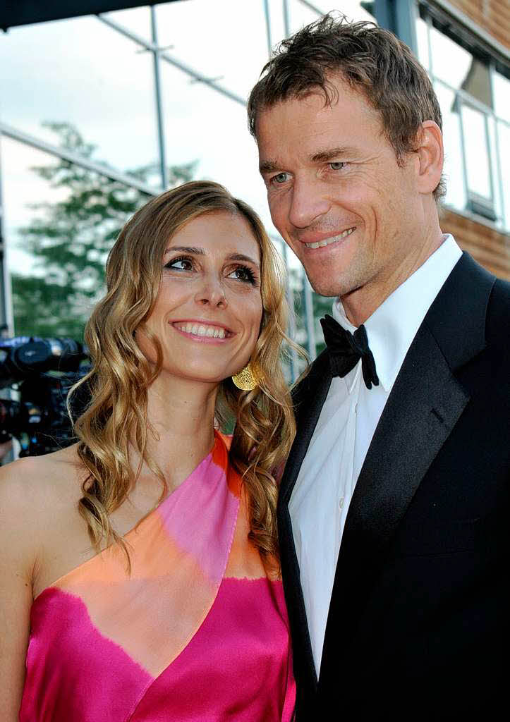 Bei der Unicef-Gala in Offenburg: Ex-Nationaltorwart Jens Lehmann und seine Frau Conny
