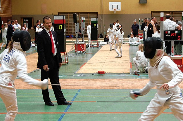 Fechtmeisterschaften in Waldkirch 2008.   | Foto: Archivfoto: Sylvia Timm