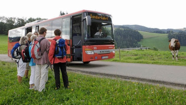 Der Wanderbus fhrt wieder nach Langenordnach und Waldau.   | Foto: Privat