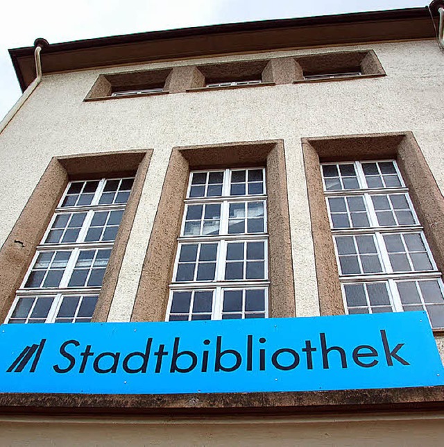 Die Neuenburger Stadtbibliothek wird saniert und zieht daher vorbergehend um.   | Foto: Lemm