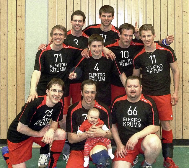 Die Spieler des deutschen Meisters aus...-Cup-Teilnahme  im August in Estland.   | Foto: privat