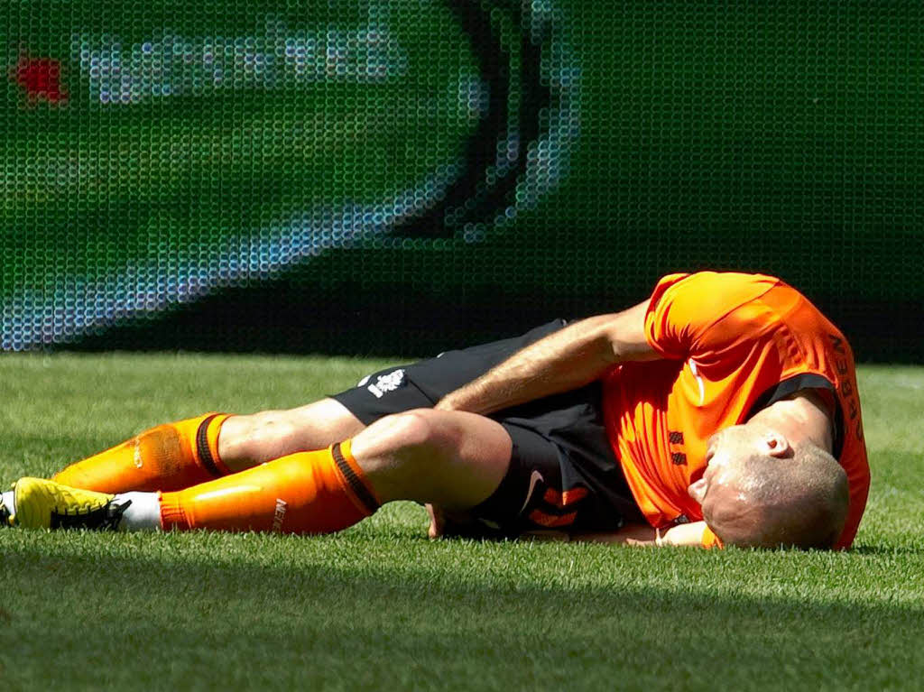 Fraglich wegen Verletzung: Arjen Robben, Niederlande