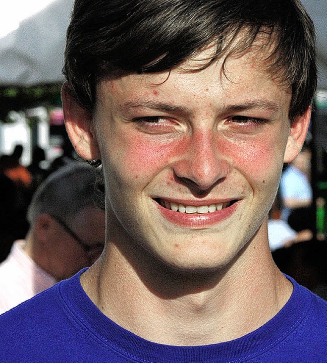 Tarnowski beim Länderkampf Leichtathletik (regional) Badische Zeitung