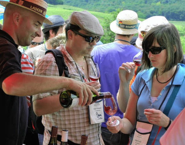 Zum 8. Mal findet in Oberrotweil eine Kulinarische Weinwanderung statt.  | Foto: benjamin bohn