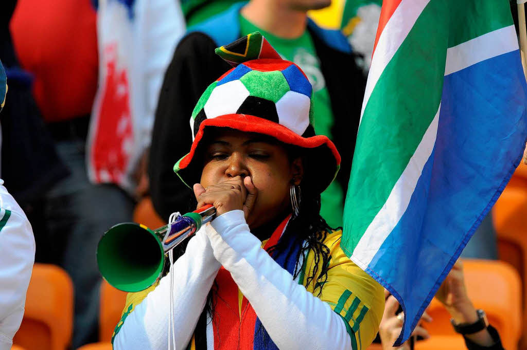 Fans und Folklore, Musik und Tanz: Die Erffnungsfeier der WM in Johannesburg.