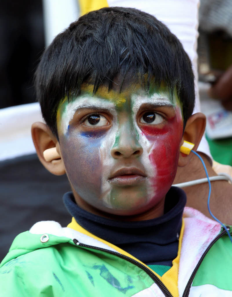 Fans und Folklore, Musik und Tanz: Die Erffnungsfeier der WM in Johannesburg.