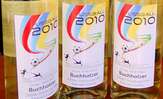 Fuball-Wein   | Foto: Eberhard Weiss