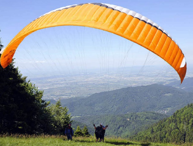 Einen Tag wie diesen verbringt man am besten auf dem Hochblauen.    | Foto: Volker Mnch