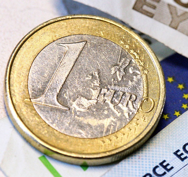 Lngst nicht so schwach wie der Wechse...ihn erscheinen lsst &#8211; der Euro.  | Foto: dpa