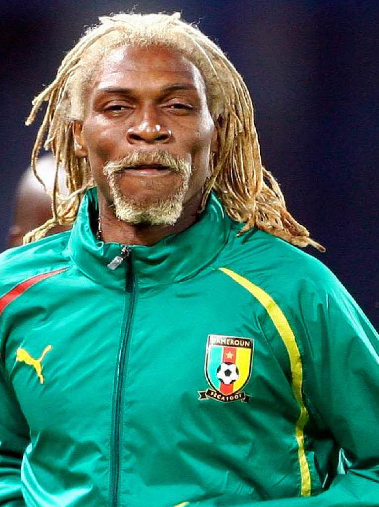 Kameruns Routinier Rigobert Song freut sich schon auf den WM-Auftakt seiner Equipe. Song ist brigens nicht einmal 34 Jahre alt – also etwas jnger, als er wirkt.