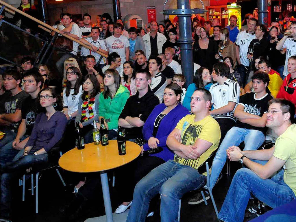 Public Viewing in Lahr: im Schlachthof