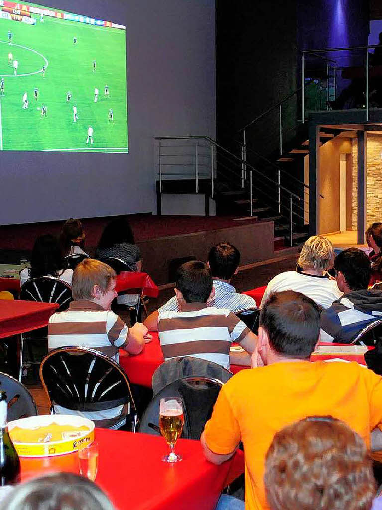 Public Viewing in Lahr: im Schlachthof