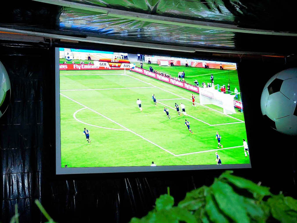 Public Viewing in Lahr: beim Zarko
