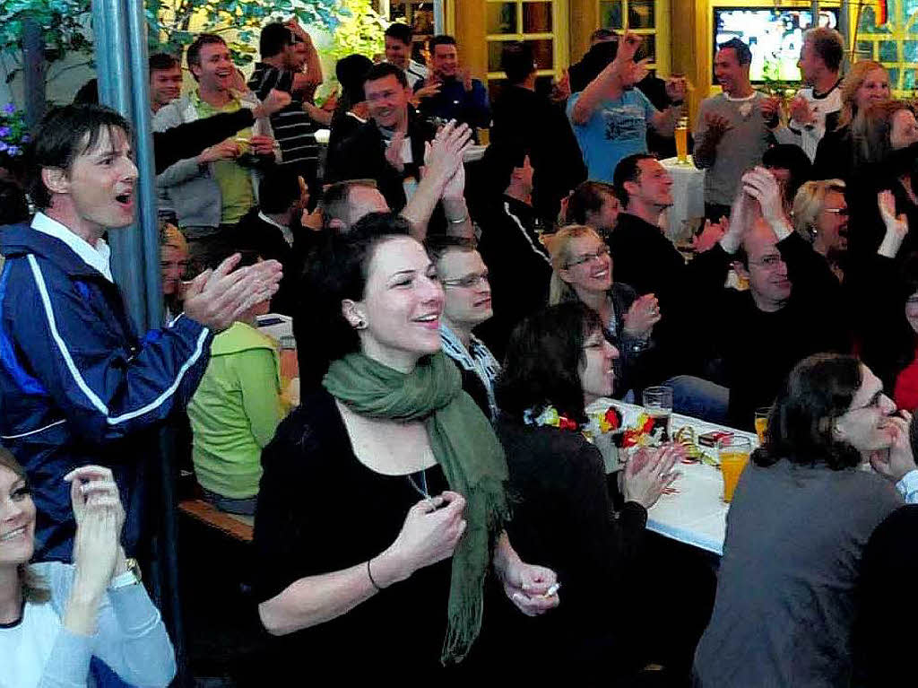 Public Viewing in Lahr: beim Zarko