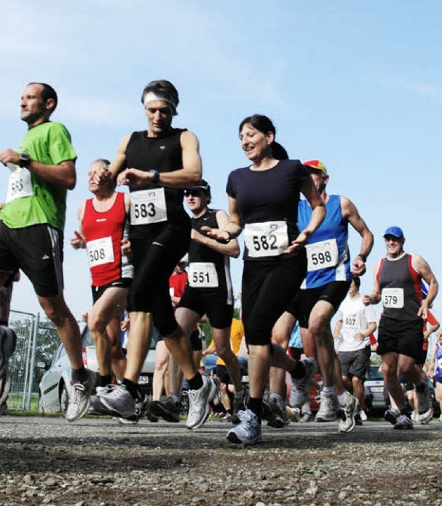 Zum dritten Mal laden die Sportfreunde Griheim zum Rheinwaldlauf ein.  | Foto: Alexander Anlicker