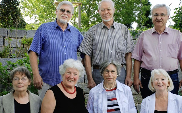 Aktuelle und knftige Senioren-WGler: ...arin Nger (vordere Reihe von links).   | Foto: G. Siefke