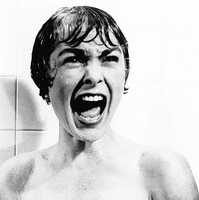 Entsetzen unter der Dusche: Janet Leigh in &#8222;Psycho&#8220;.   | Foto: bz