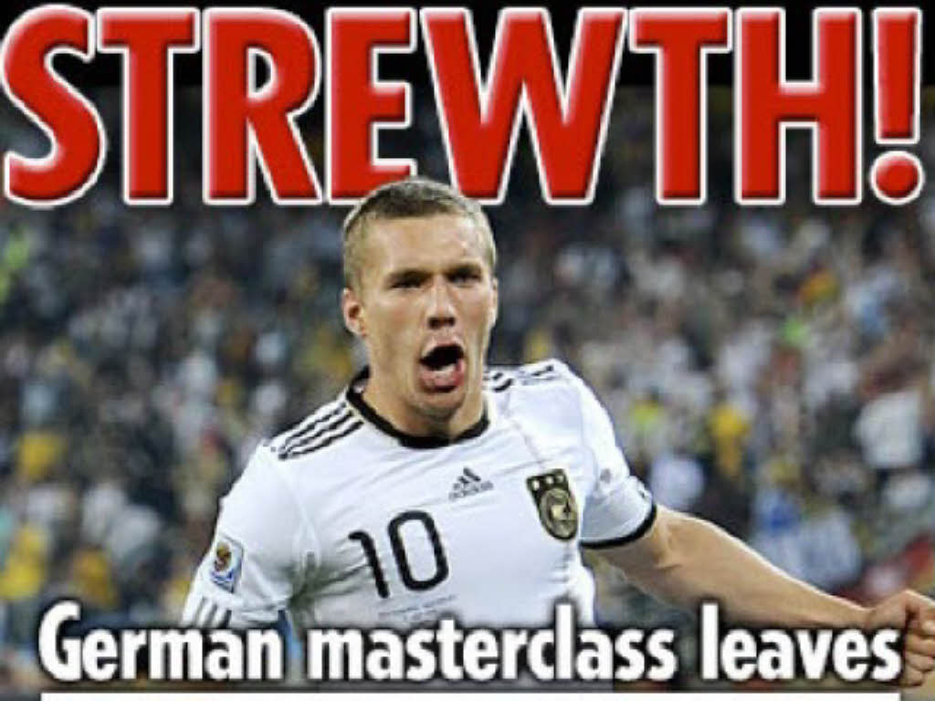 Video Engländer sind von deutschem Fußball begeistert FußballWM