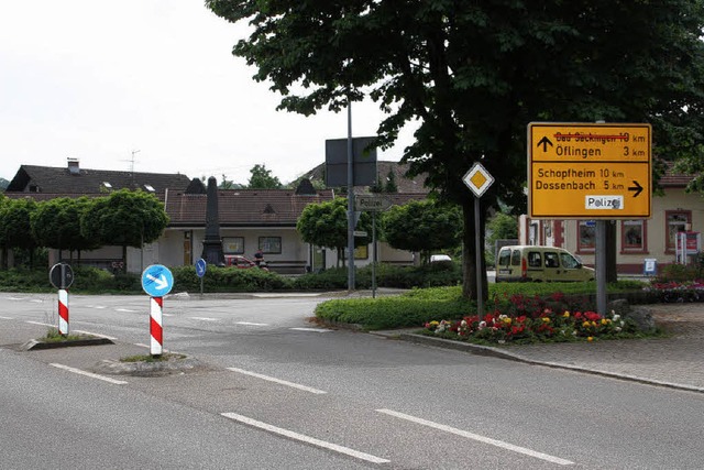 Verkehrsfhrung am Bahnhofsplatz Wehr wird neu diskutiert  | Foto: Jrn Kerckhoff