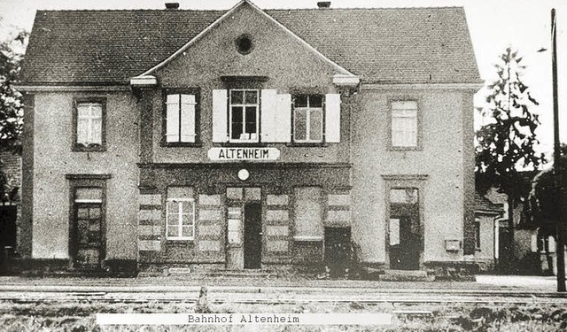 Ehemals war Altenheim, als dort zwei B...urRepro> dieter fink</BZ-FotoNurRepro>  | Foto: Dieter Fink