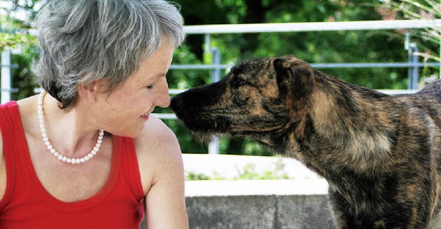 Ingrid Rose Frhling versteht Tiere.  | Foto: Christine Speckner