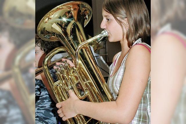 Musikschule bietet beim Fest Abwechslung
