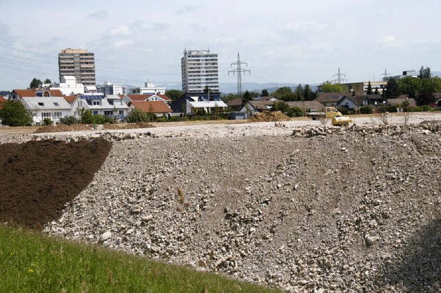 Die Metzgergrube in Rheinfelden soll a... schwach belastete Dioxinerde dienen.   | Foto: Bhm-jacob