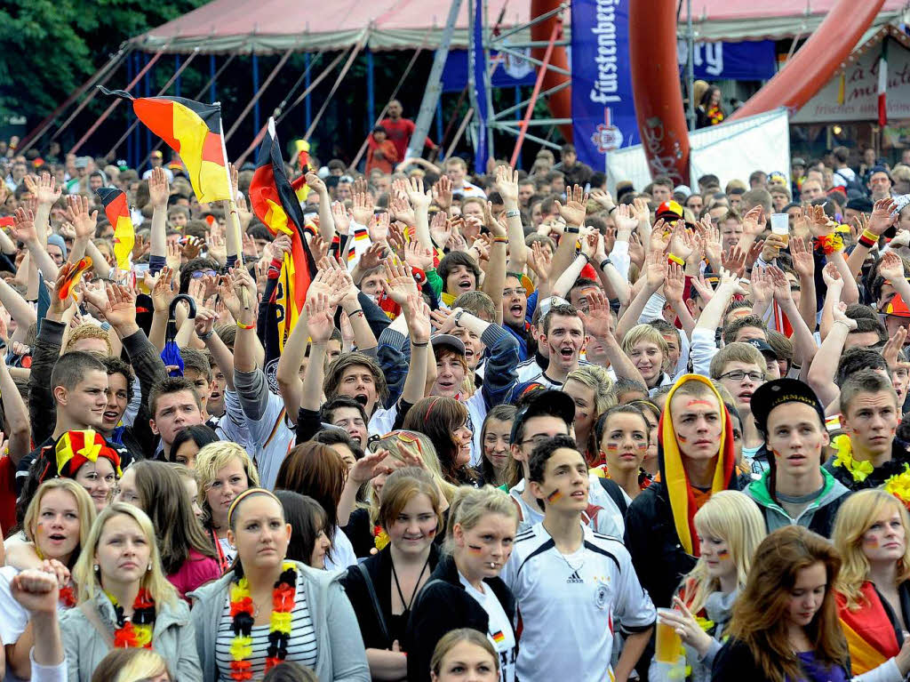 Public Viewing im Eschholzpark