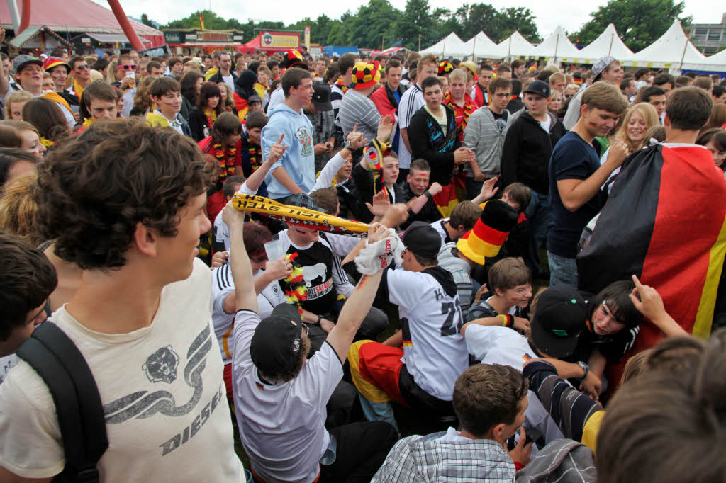 Public Viewing im Eschholzpark