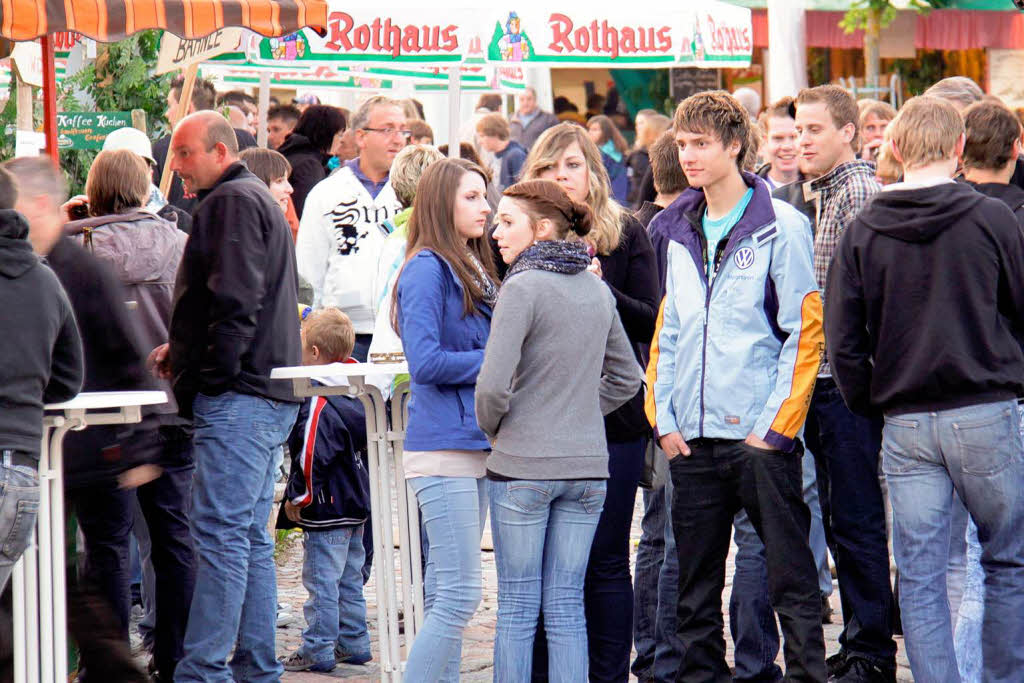 Viel Betrieb auf der Dorffest-Meile in Grafenhausen Viel Betrieb auf der Dorffest-Meile in Grafenhausen