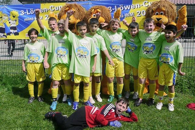 Löwenstarkes Höllsteiner Jungen-Team