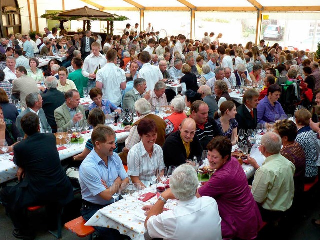 Viele Gste waren zum Jubilum gekommen.  | Foto: Christel Hlter-Hassler