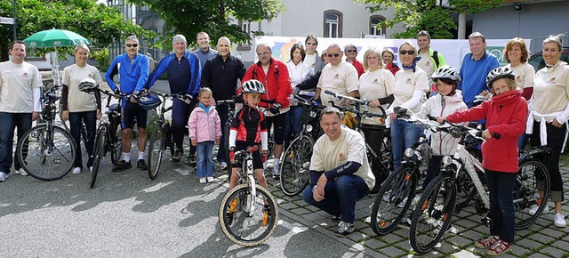 Frohgemut gings in der Fabrik Sonntag an den Start.   | Foto: Eberhard Weiss