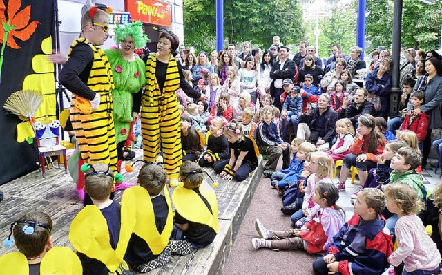 Das Kinder-Musical sorgte fr Spa.   | Foto: Claudia Gempp