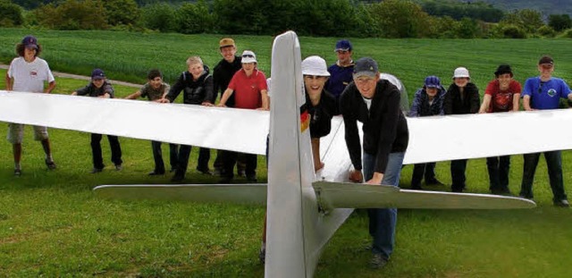 Viel geflogen wurde wieder beim  Segel...grfler Luftsportvereins in Mllheim.   | Foto: Privat