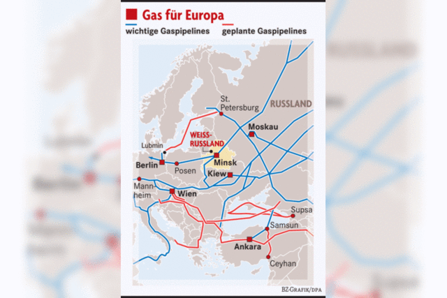 Weirussland: Kein Gas mehr fr Westeuropa