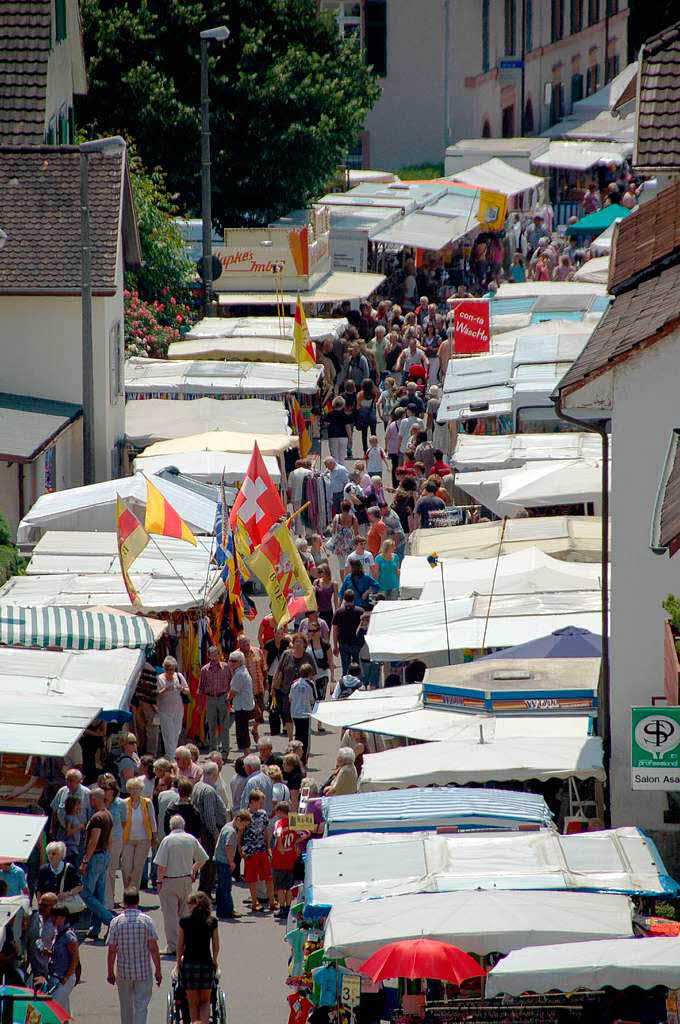 Impressionen vom Johannimarkt 2010 in Grenzach