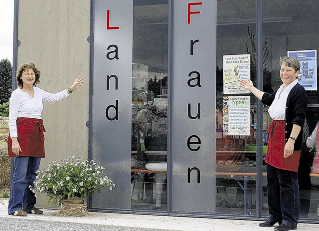 Sie kmmern sich in dieser Woche darum...oll vom Landfrauenbezirk Sthlingen.    | Foto: Helene wiesendanger