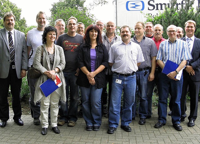 Arbeitsjubilare wurden dieser Tage bei der Firma ebmpapst in Herbolzheim geehrt.  | Foto: Privat