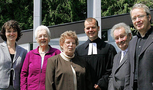 Bettina Mellert, Doris Daute, Irmgard ...Jens-Peter Mller und Thomas Schalla.   | Foto: Bergmann