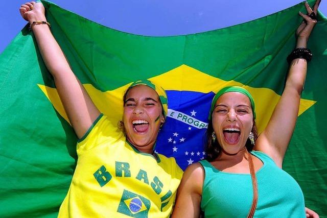 Fotos vom Brasilien-Spiel: Public Viewing in Freiburg