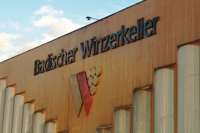 Badischen Winzerkeller hngt schief.  | Foto: Hans-Peter Ziesmer