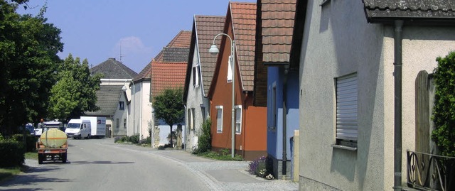 Die Hauptstrae in Eschbach ist  Teil ...erungsgebietes &quot;Ortsmitte I&quot;  | Foto: Ingeborg Grziwa