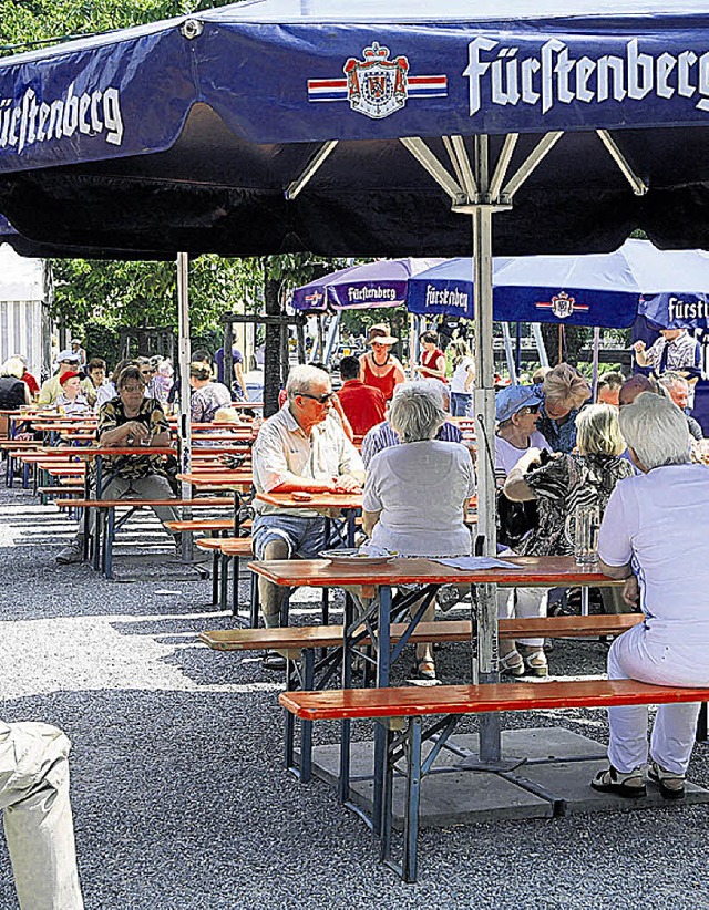 Symboltrchtig: Viele leere Pltze bei...ung 2011 ist sehr fraglich geworden.    | Foto: Naiemi