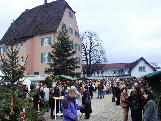 Knftig kein groer Weihnachtsbaum meh... fr den Weihnachtsmarkt gebilligt.     | Foto: Martina Faller